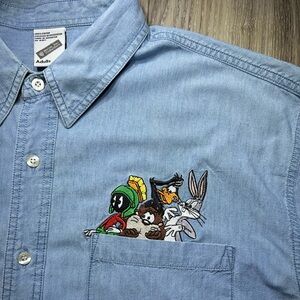 Denim Long Sleeve Shirt